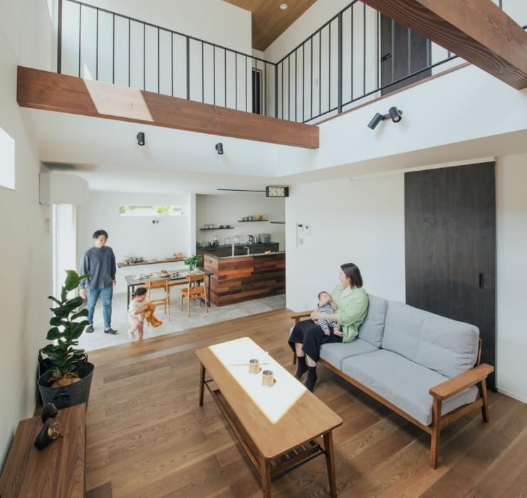 心地よさ広がる、自由な暮らしの空間